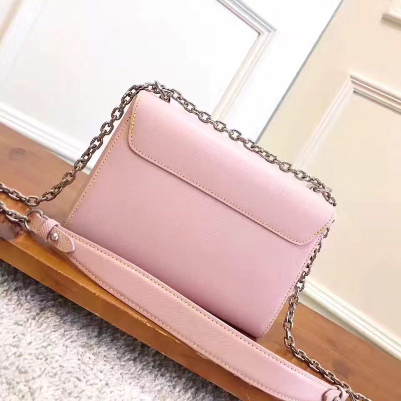 Louis vuitton original epi leather TWIST MM M50332 pink
