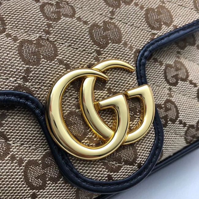 Gucci GG Marmont mini shoulder bag 574969 black 