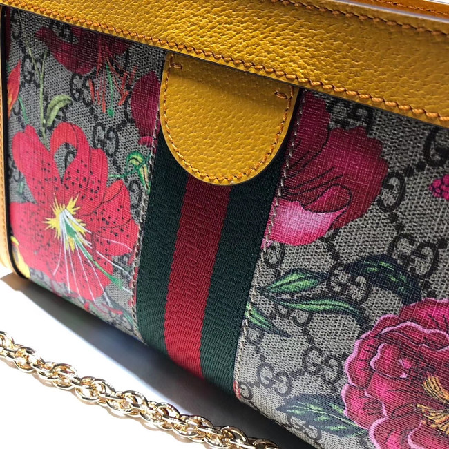 Gucci Ophidia Small Shoulder Bag 503877 yellow