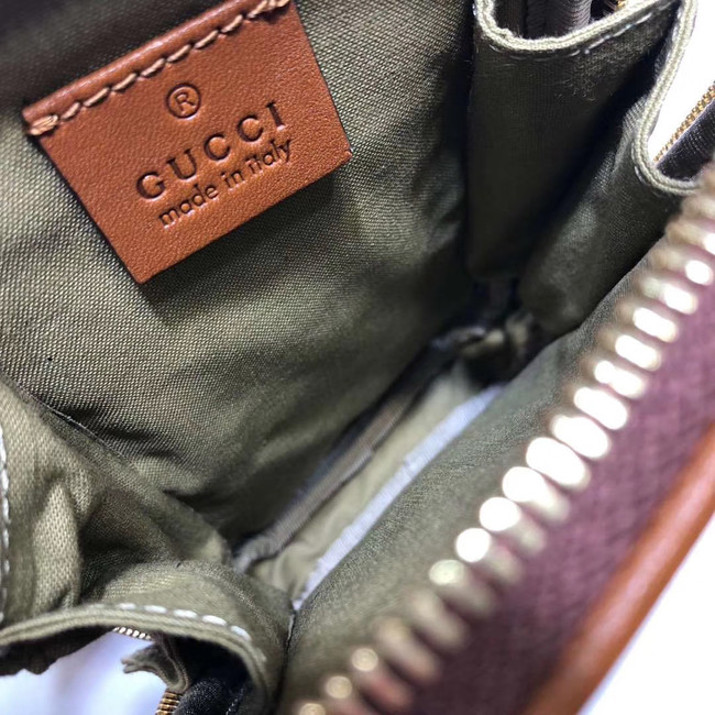 Gucci Soft GG Supreme belt bag 581519 brown