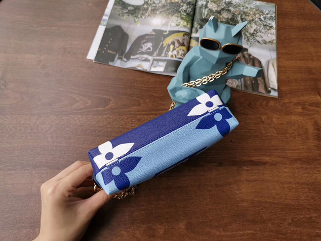Louis vuitton POCHETTE COSME XL M67694 light blue