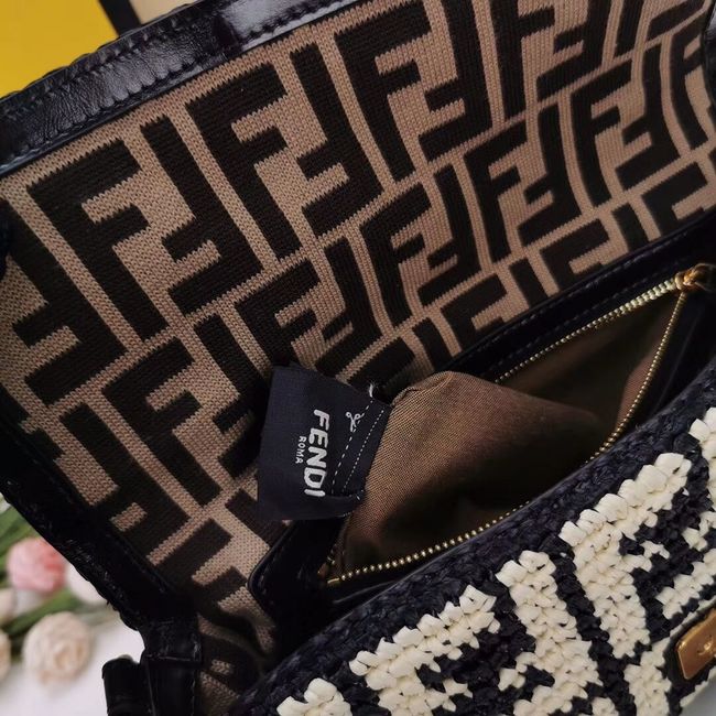 FENDI fabric bag F0904 black