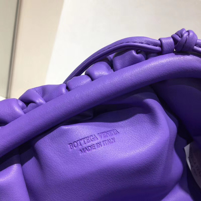 Bottega Veneta Nappa lambskin soft Shoulder Bag 98057 purple
