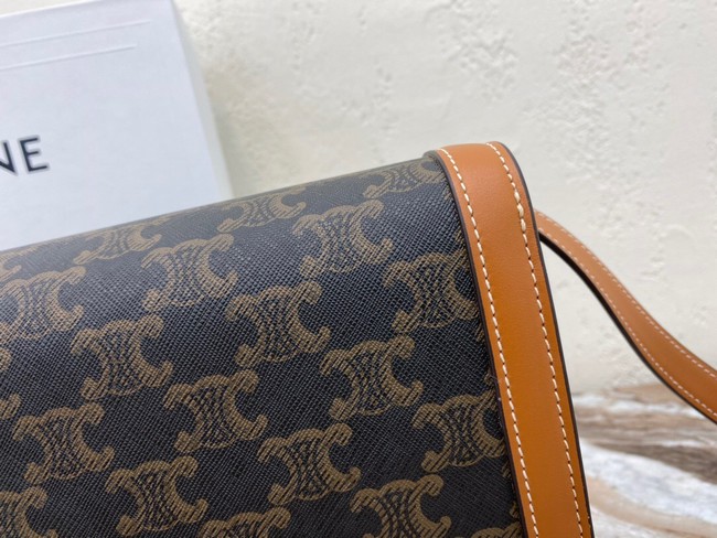 CELINE LARGE TRIOMPHE BAG CALFSKIN 88007 Brown