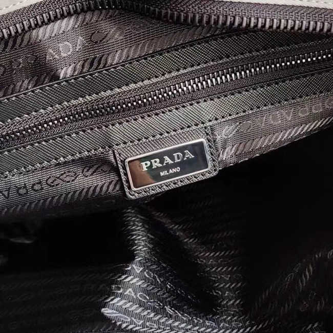 Prada Re-Edition nylon tote 1BD071 2VG064 grey