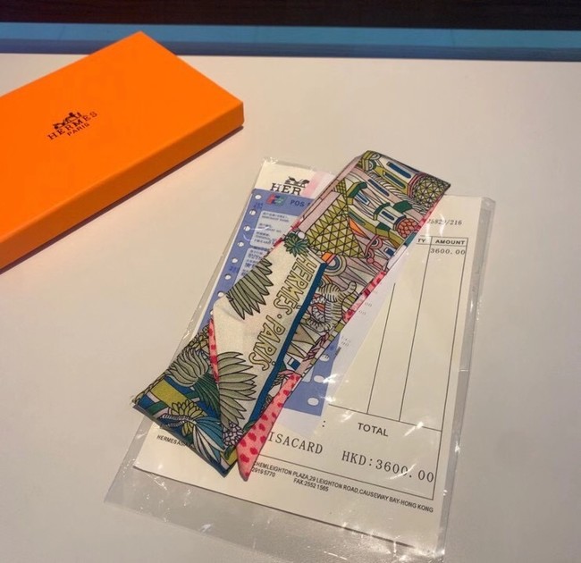 Hermes Twilly Small silk scarf H06361