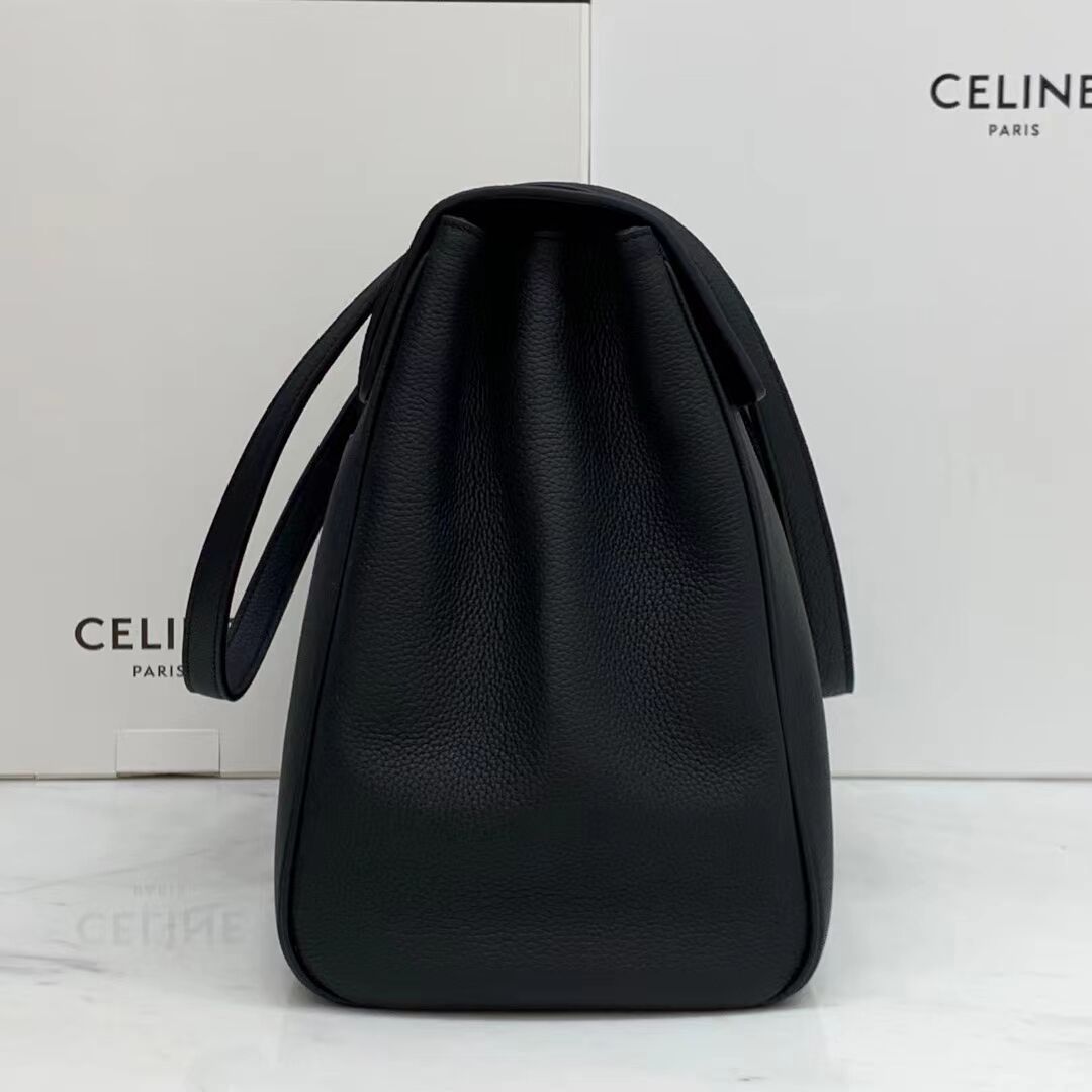 Celine MEDIUM SOFT 16 BAG IN SMOOTH CALFSKIN CR94043 black