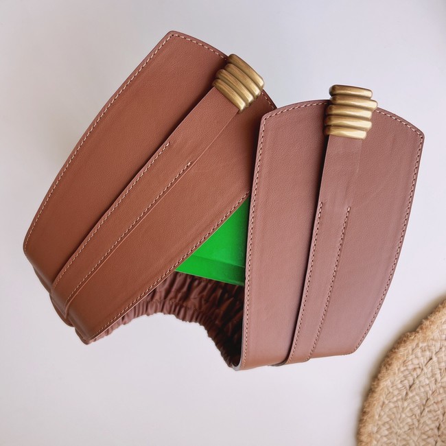 Bottega Veneta Original Leather Belt 5554 Brown