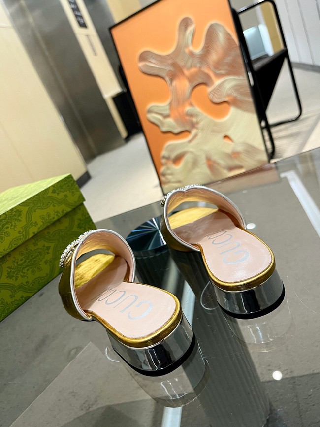 Gucci slipper heel height 2CM 91929-2