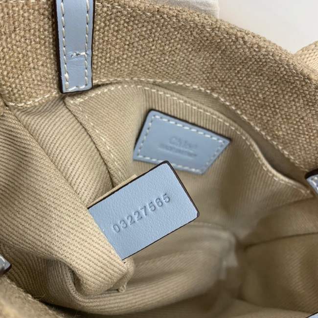 Chloe Cloth & leather 6688 light blue