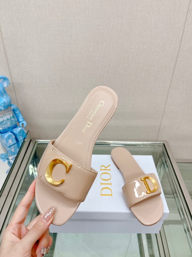 CEST DIOR SLIDE Patent Calfskin 93448-7
