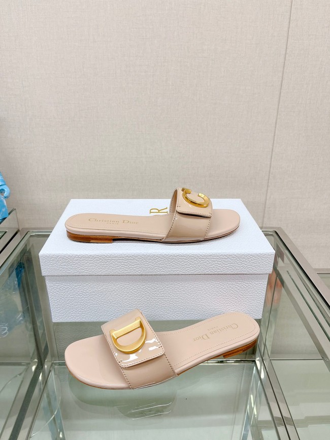 CEST DIOR SLIDE Patent Calfskin 93448-7