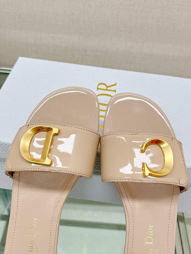 CEST DIOR SLIDE Patent Calfskin 93448-7