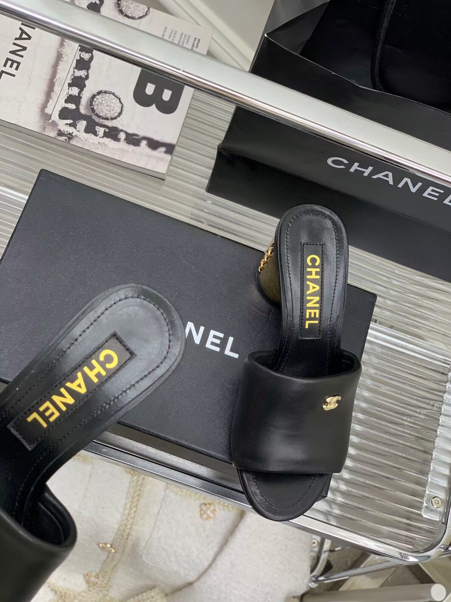 Chanel Shoes heel height 5.5CM C93469