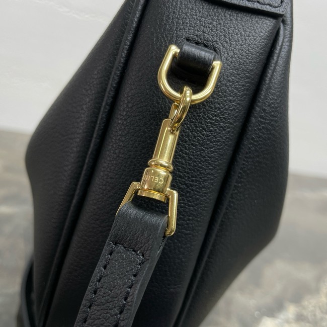 Celine MEDIUM TILLY BAG IN SHINY CALFSKIN 120723 black