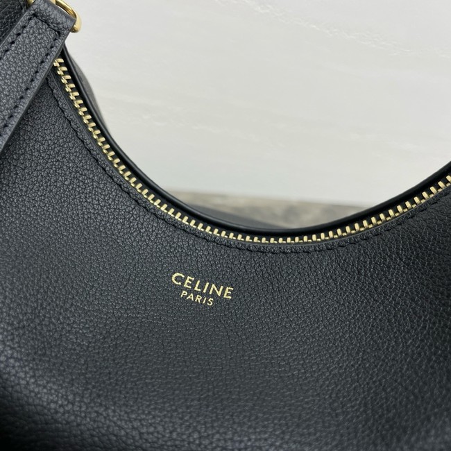 Celine MEDIUM TILLY BAG IN SHINY CALFSKIN 120723 black