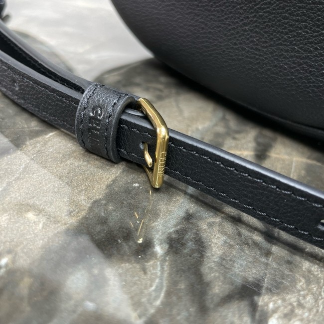 Celine MEDIUM TILLY BAG IN SHINY CALFSKIN 120723 black