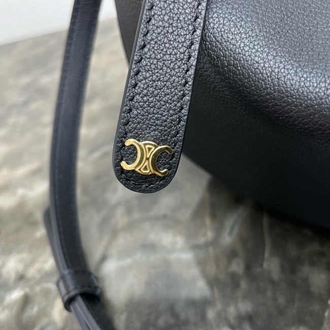 Celine MEDIUM TILLY BAG IN SHINY CALFSKIN 120723 black
