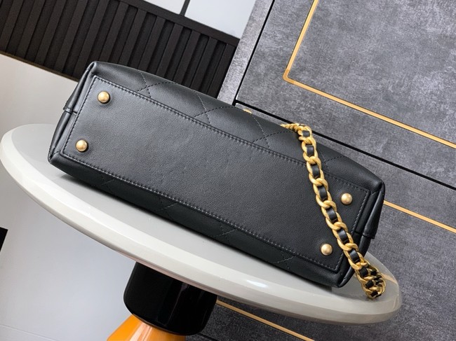 Chanel SMALL FLAP BAG WITH TOP HANDLE AS5541 BLACK