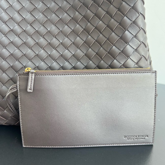 Bottega Veneta Large Campana Dark barolo 844250 Fondant