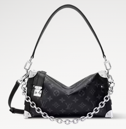 Louis Vuitton NEW Side Trunk MM East West M26226 black