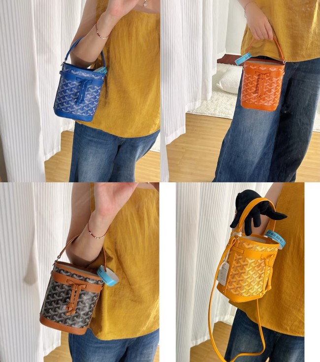 Goyard petit flot drawstring Bag MINI 20251 yellow