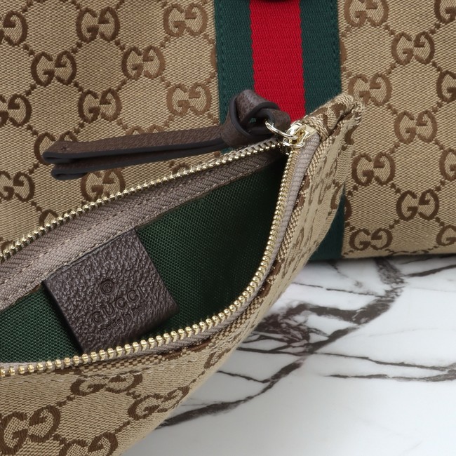 Gucci Giglio small tote bag 860845 beige and brown GG canvas