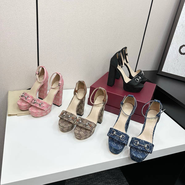 Gucci Shoes GUS00878 Heel 13CM