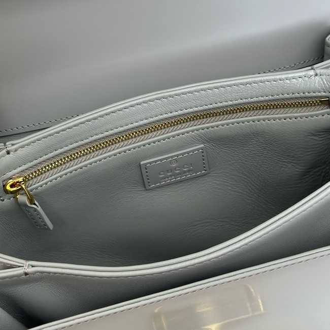 Gucci Siena small shoulder bag 846705 light grey
