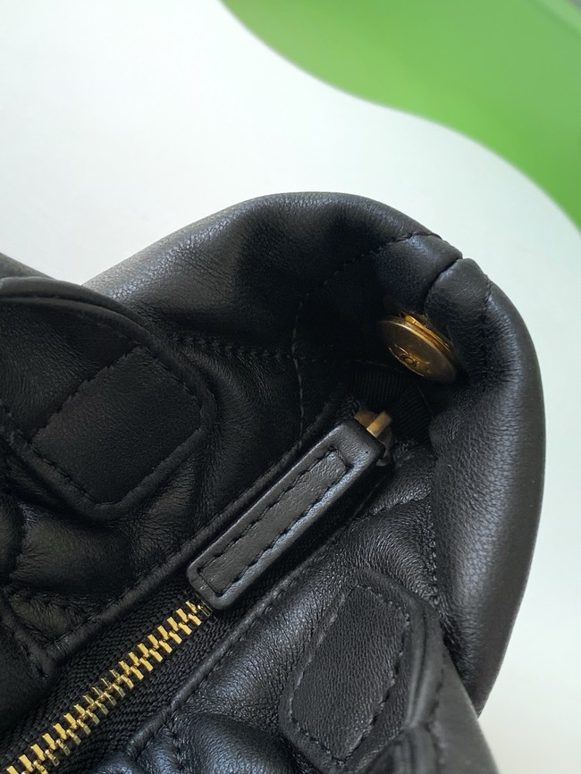 Chanel Shiny Lambskin Mini Bow Bag AS5849 black