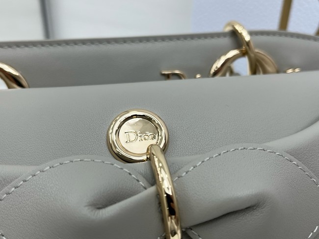 Dior Calfskin Tote Bag 6598 gray