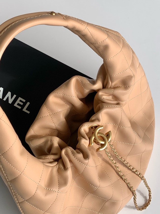 CHANEL Large Hobo Bag AS5967 Apricot