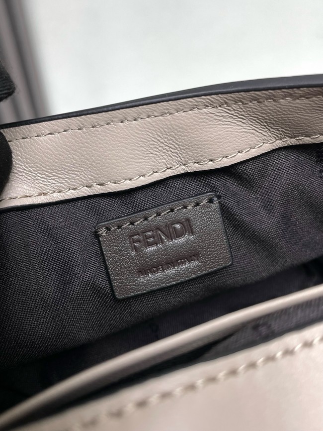 Fendi Baguette Mini Bag 8BS017 gray