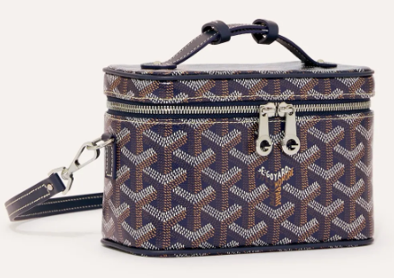 Goyard Muse mini Makeup pouch CL07P dark blue