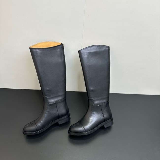Chanel High Boots Stretch Lambskin G46934 black