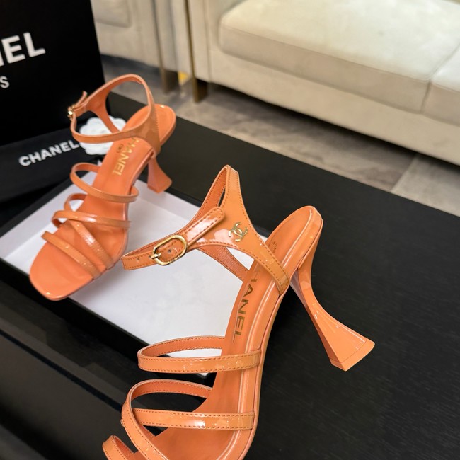 Chanel Sandals Patent Calfskin 95mm G46901-1