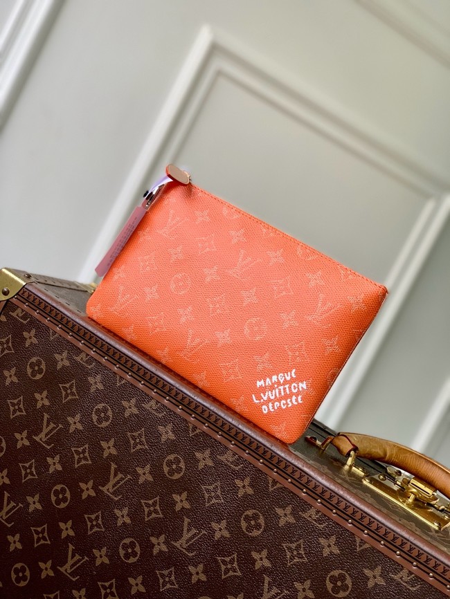 Louis Vuitton NEW Key Pouch M M27109 Orange