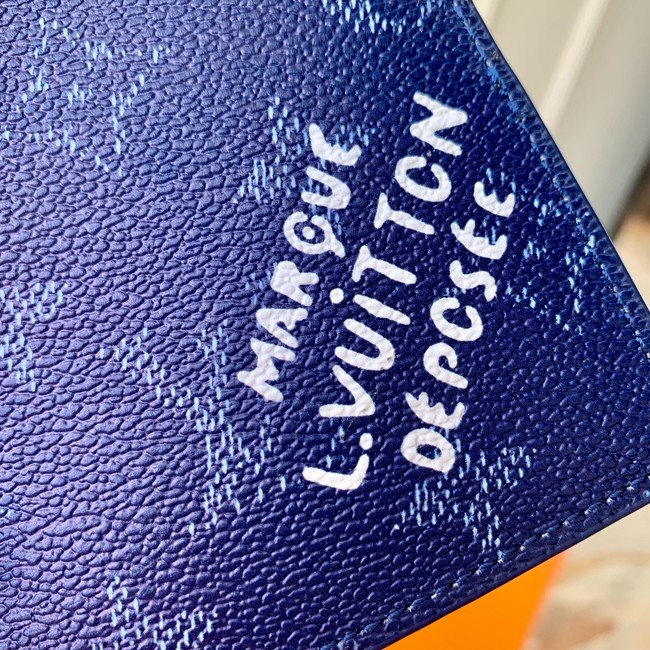 Louis Vuitton Passport Cover M26831 blue