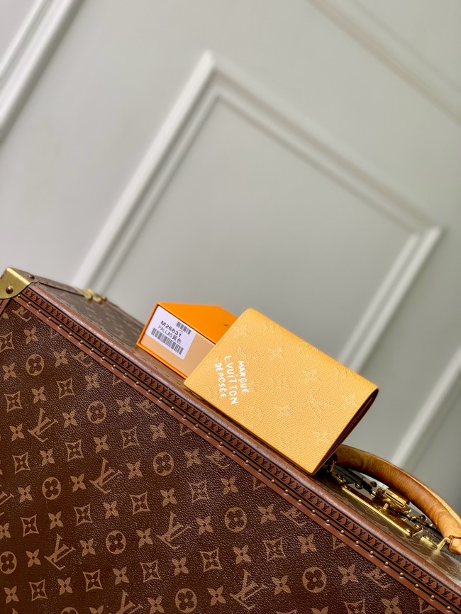 Louis Vuitton Passport Cover M26831 yellow