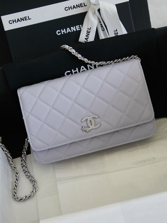 CHANEL Wallet On Chain AP3723 gray