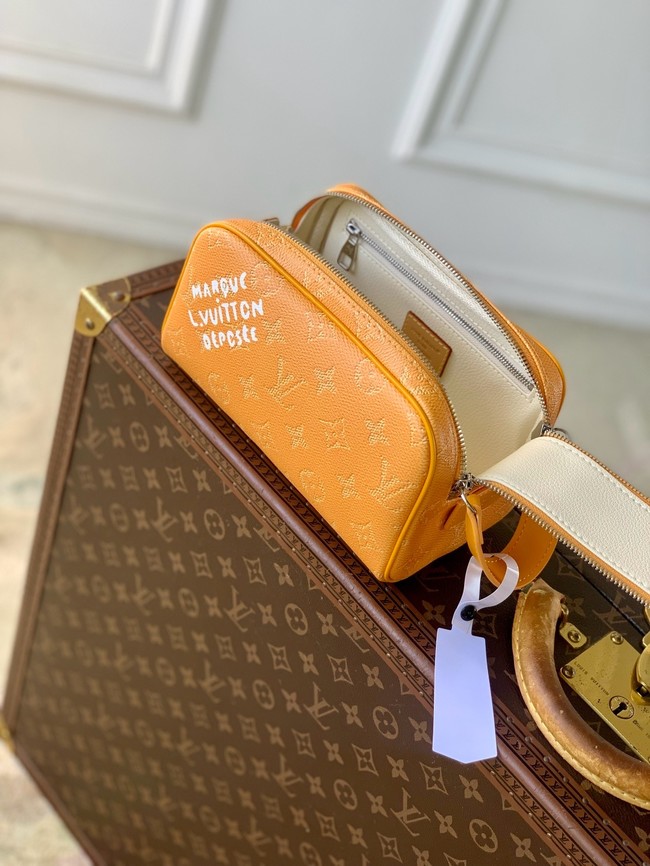 Louis Vuitton Mini Dopp Kit M27158 Saffron Yellow