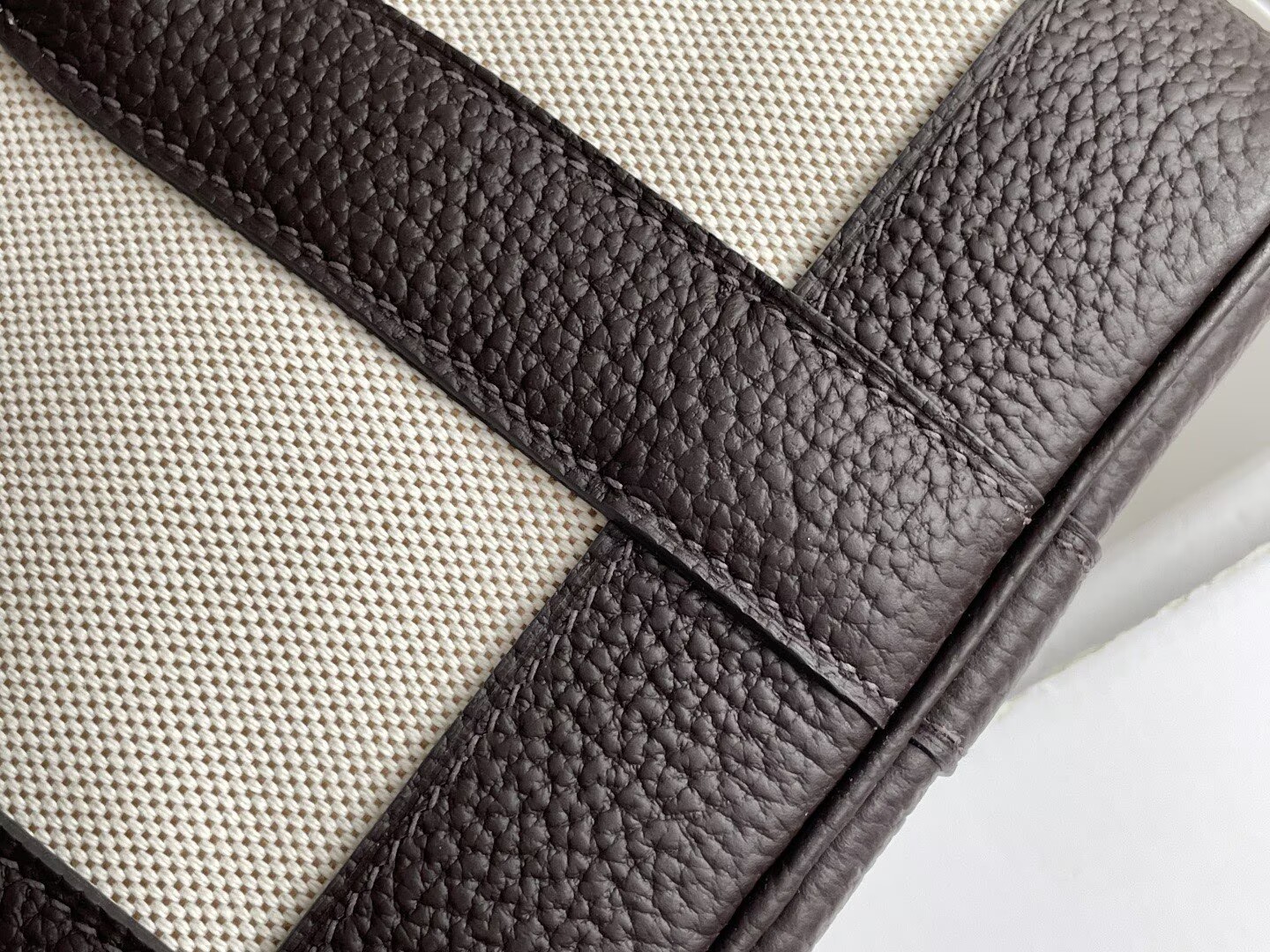 Hermes Mini Garden Party Tote Bags H3673 Black