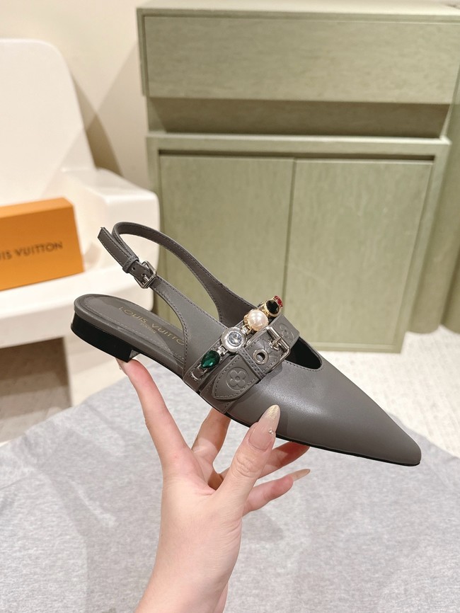 Louis Vuitton LV Vibe Slingback Flat Ballerina 1AHNAN-2