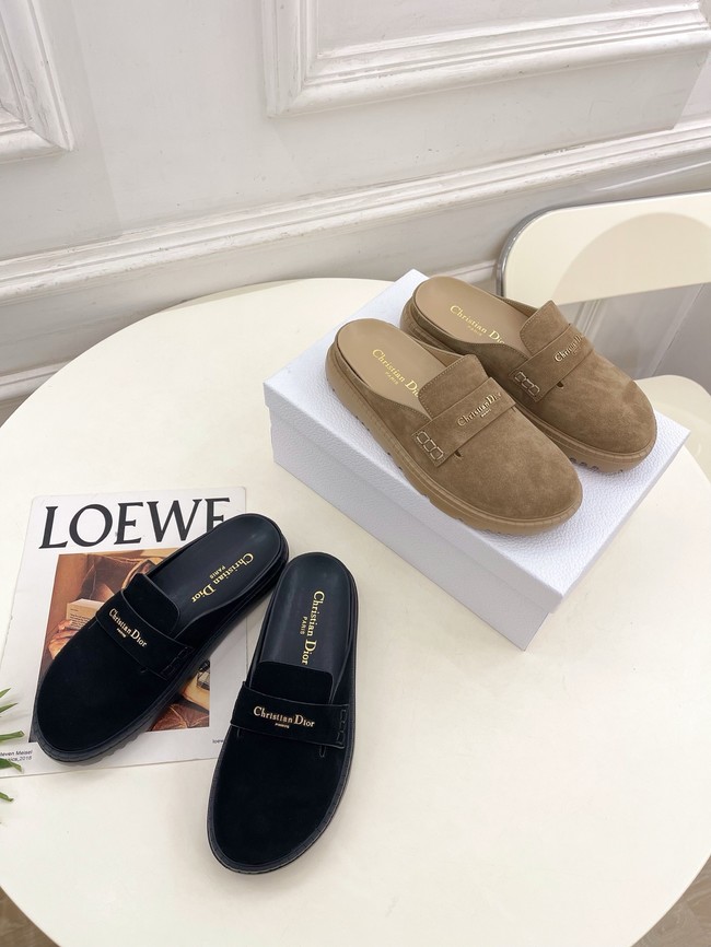 Dior Boy Mule Rope Beige Suede Calfskin KDF135S-2