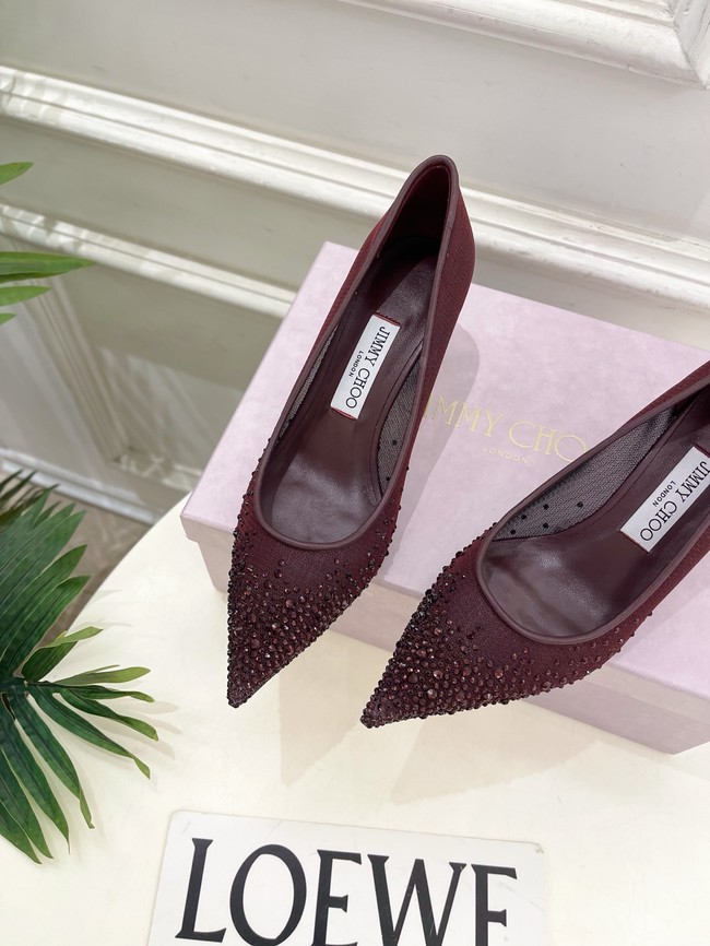 Jimmy Choo Shoes Heel 6.5CM 87205-1