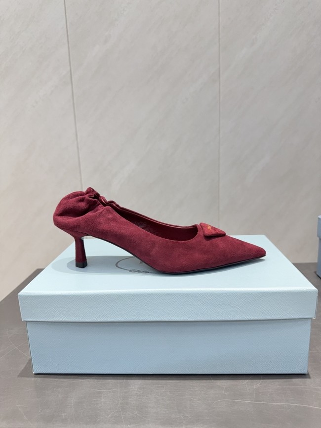 Prada Mordore leather pumps 87221-3