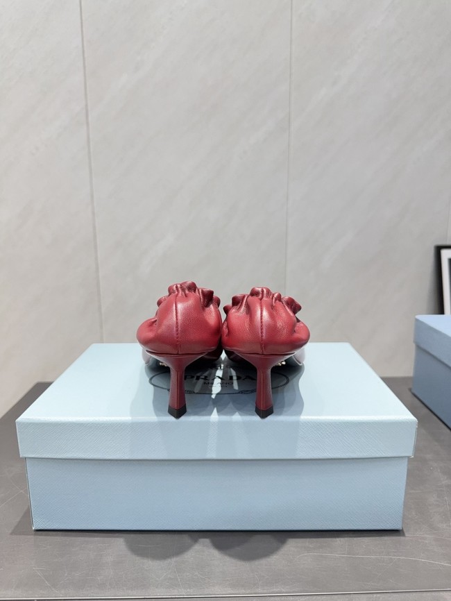 Prada Mordore leather pumps 87221-7