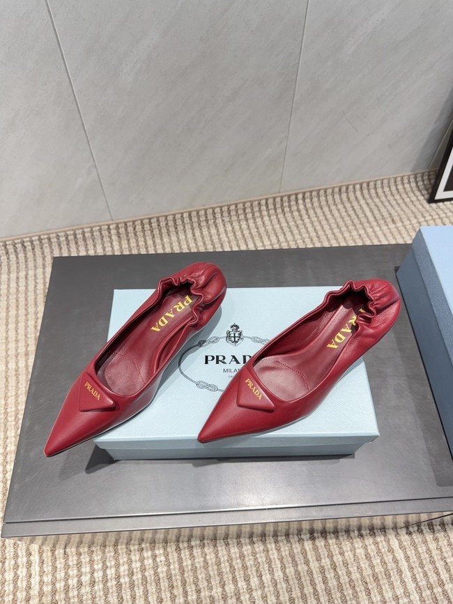 Prada Mordore leather pumps 87221-7