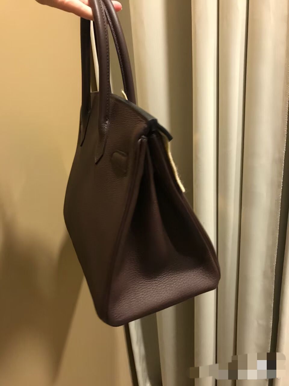 Hermes Original Togo Leather HB30O Coffee