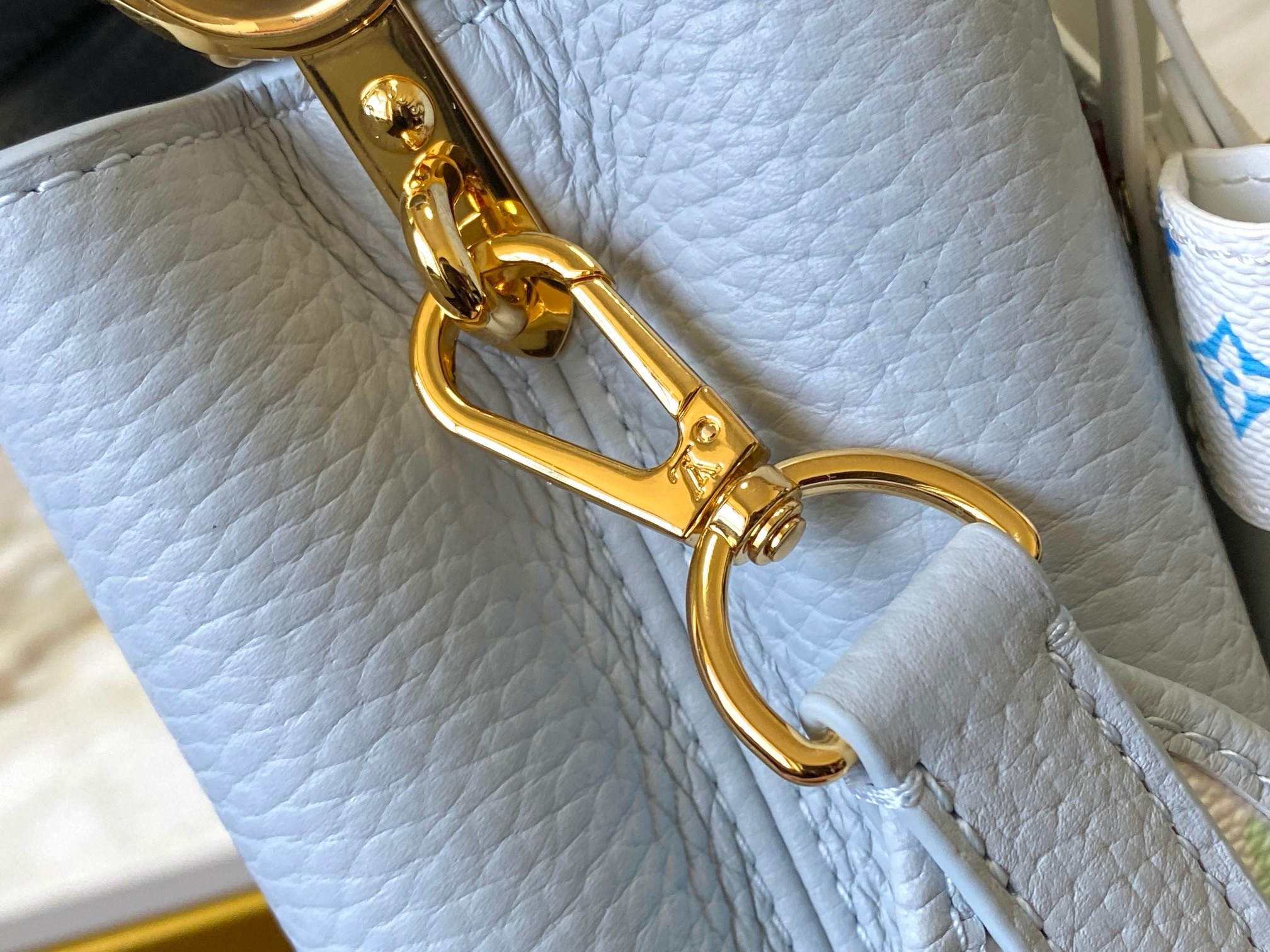 Louis Vuitton NEW LV x TM Capucines MINI M27639 Olympic Blue